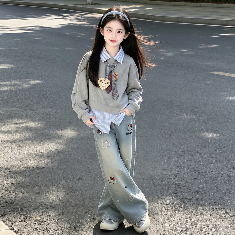 2026新款套装女童春秋运动两件套