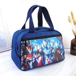 卡通饭盒袋小学生大容量手提便当包上班族便携午餐收纳包浴兜包袋