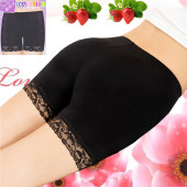 白色打底不卷边可外穿紧身保险短裤 超薄款 女防走光透气夏季 安全裤