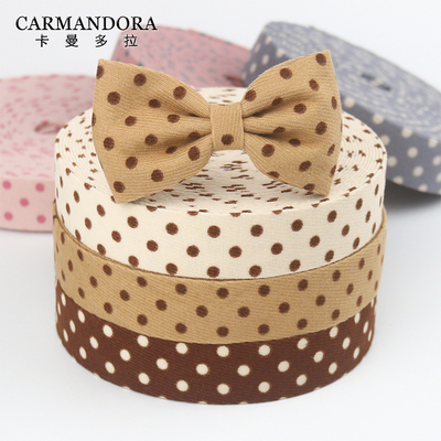 diy多拉新品针织压布条蝴蝶结