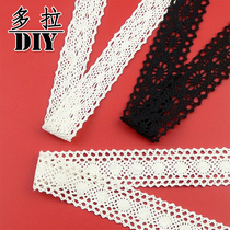 多拉diy发饰材料服装辅料帽带蕾丝棉线 手工蝴蝶结配件