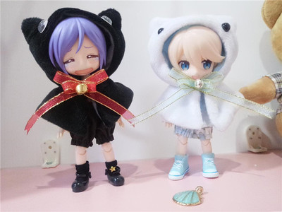 ob11娃衣 GSC bjd body9 YMY素体 潘妮的宝盒 UFdoll 猫斗篷