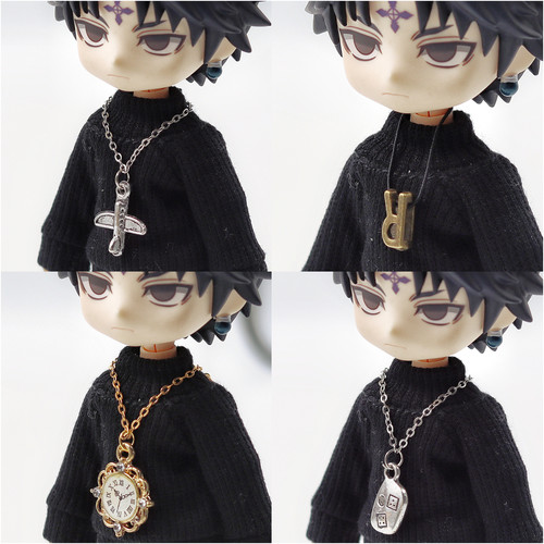 ob11娃衣项链figma/1/12兵人