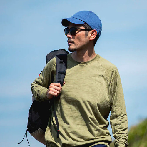 美利奴羊毛男套头卫衣