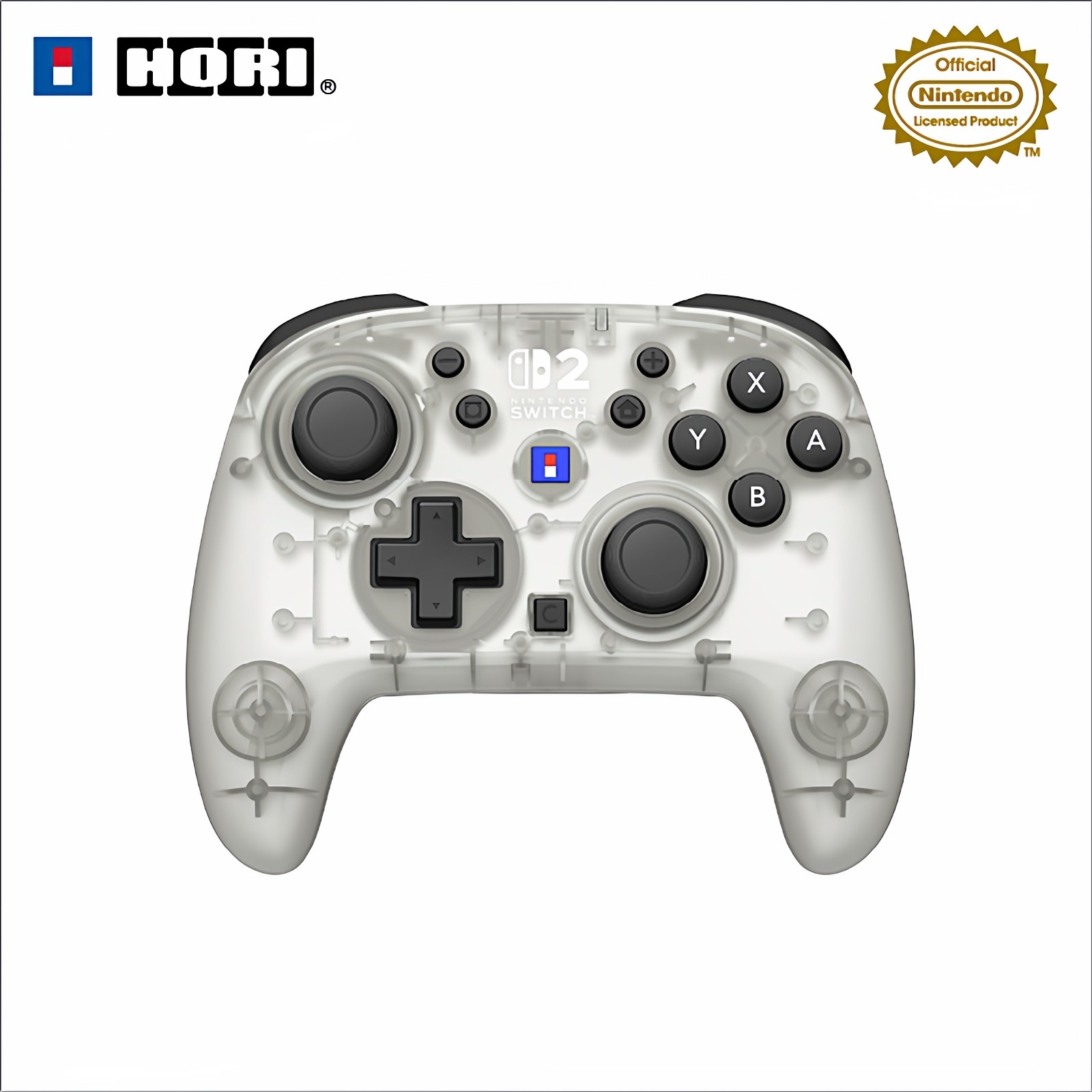 日本原装SWITCH2 PRO2手柄兼容1代 HORI连发双背键TMR摇杆防漂移