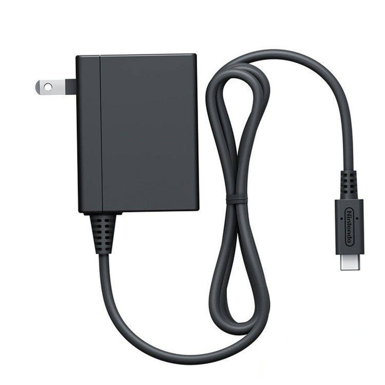 广州新亚电玩 NS SWITCH 原装充电器电源适配器 双脚直插包邮