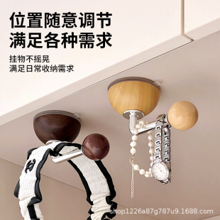 发圈发箍收纳神器吸盘挂钩卫生间发饰发夹皮筋头绳发绳首饰收纳架