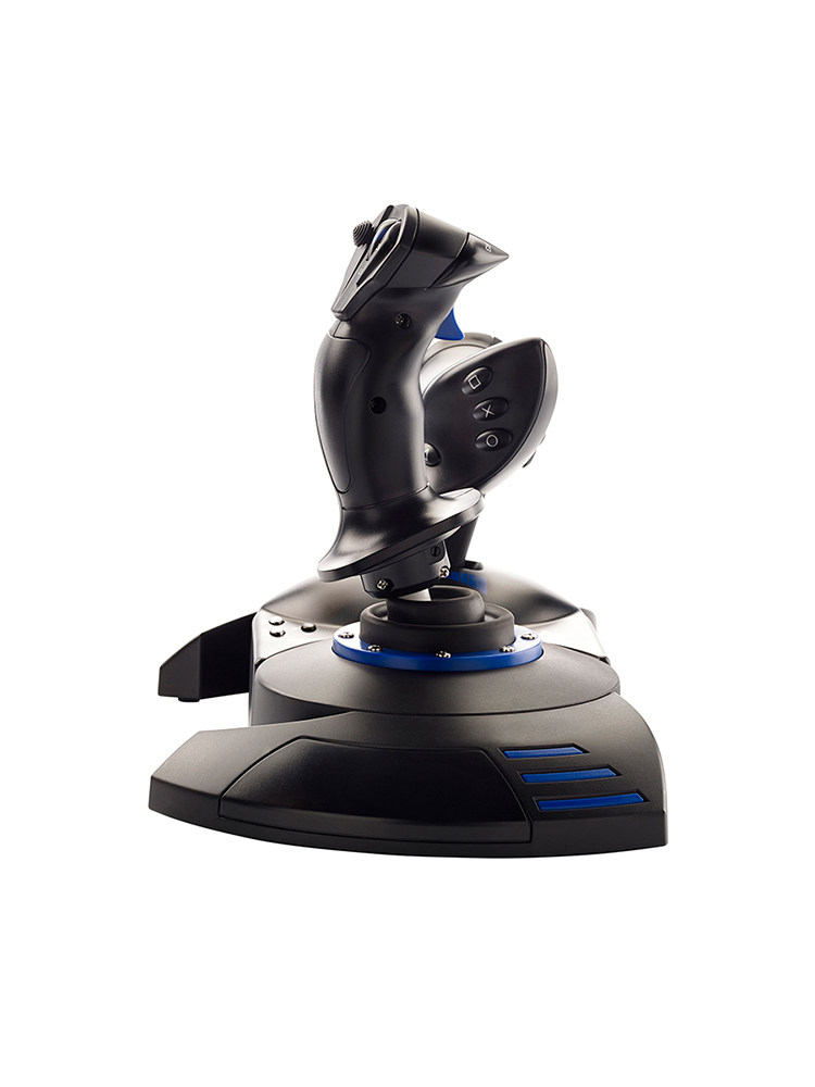 THRUSTMASTER HOTAS4 양손 게임 비행 조이스틱은 PC|PS4 ACE COMBAT 7|FLIGHT SIMULATOR를 지원합니다