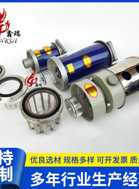 变压器吸湿器呼吸器硅胶除湿罐干燥罐XS型蓝色硅胶双呼吸型吸潮器