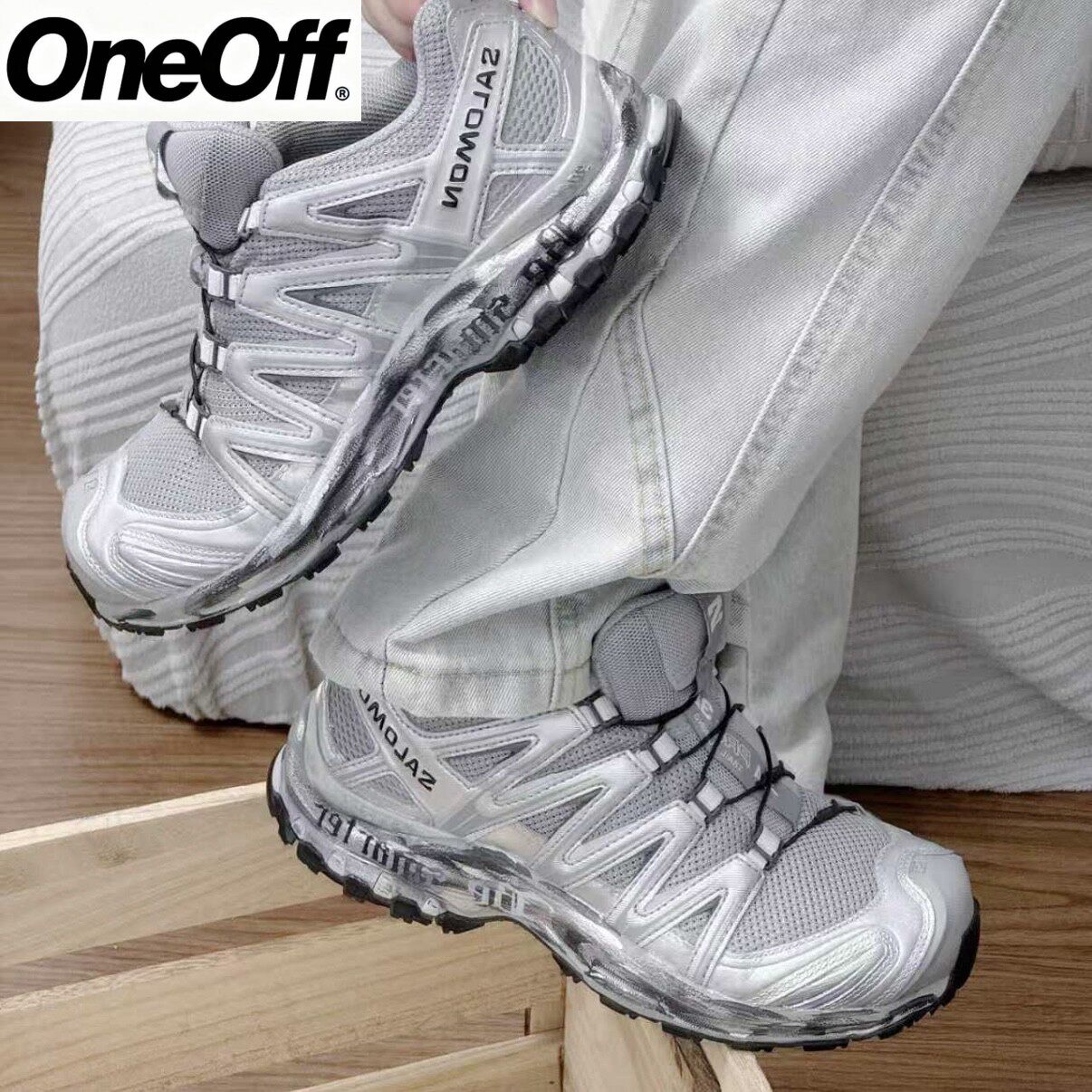 定制球鞋 SALOMON萨洛蒙XAPRO 3D银蚀绝域透气低帮城市通勤跑步鞋