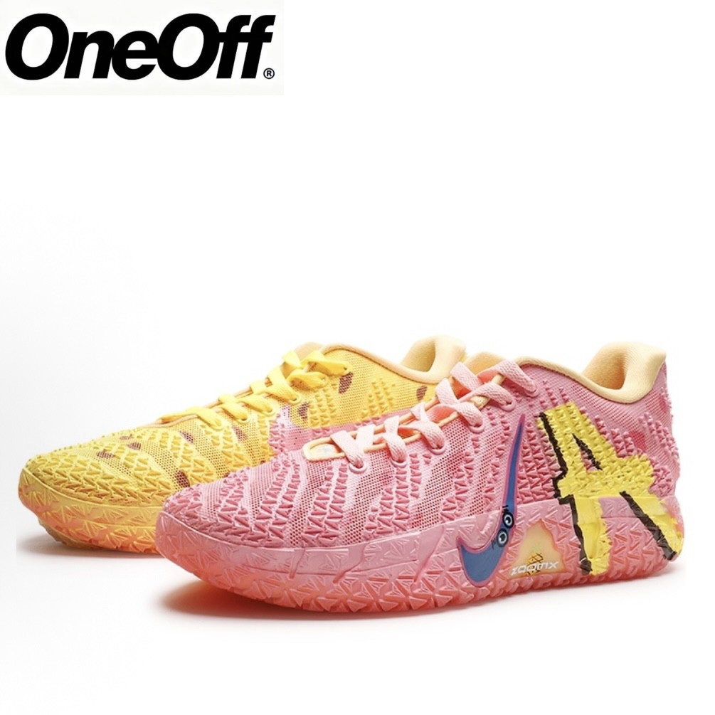 【定制球鞋】Nike Ja3莫兰特三代黄粉鸳鸯动漫卡通潮酷街头男篮球图片
