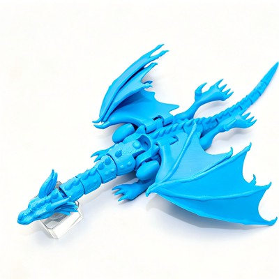 H2C冰蓝远古巨龙3D打印手办