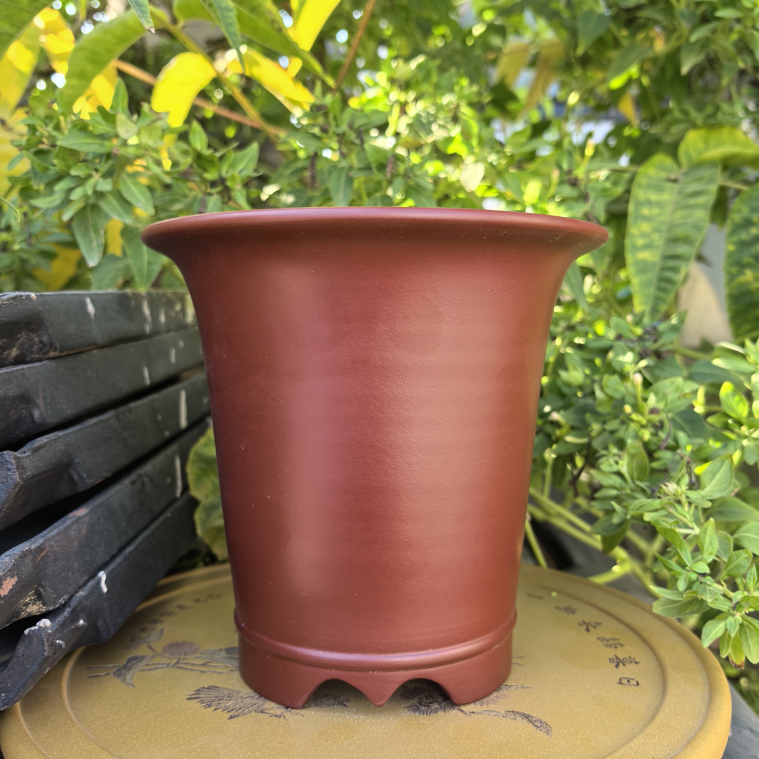 福利价，满意紫砂全手工制作光器花盆