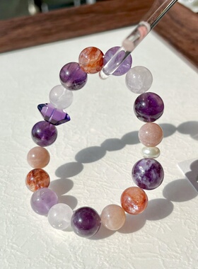 捡漏孤品黄阿赛南红玛瑙月光石