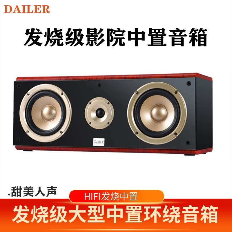 戴耳发烧中置环绕音箱5.1家庭影院家用壁挂7.1功放无源音响套装