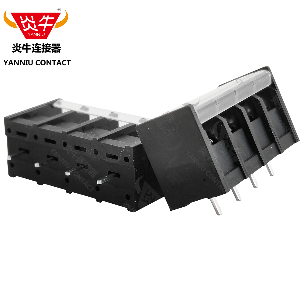 KF22C 7.62mm栅栏式PCB接线端子 高正 连接器接插件  中间脚