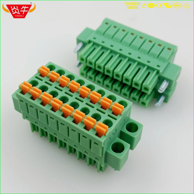 双层插拔式PCB接线端子15EDGKNHM KF2EDGKNHM 3.81mm FMCD1.5 STF