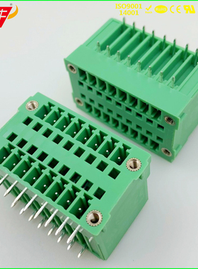 插拔式PCB接线端子15EDGRHM KF2EDGRHM 3.5mm MCDV1.5 G1F 连接器