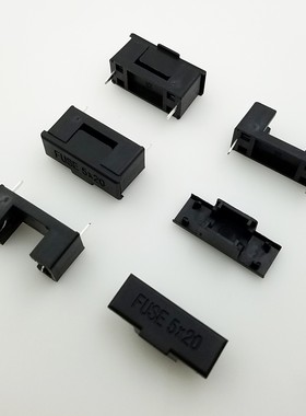 军工级镀银环保阻燃BLX-A型PUSE 5*20保险丝座/保险管座/保险管夹