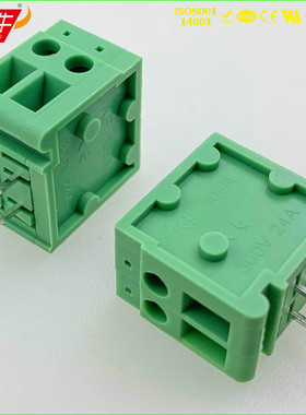 螺钉式PCB接线端子DG105R KF105R 5.0mmFRONT2.5连接器接插件凤凰