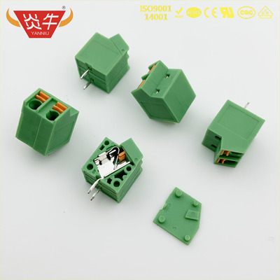 弹簧式PCB接线端子DG246 KF250NH 5.0mm SPTA1接插件连接器凤凰