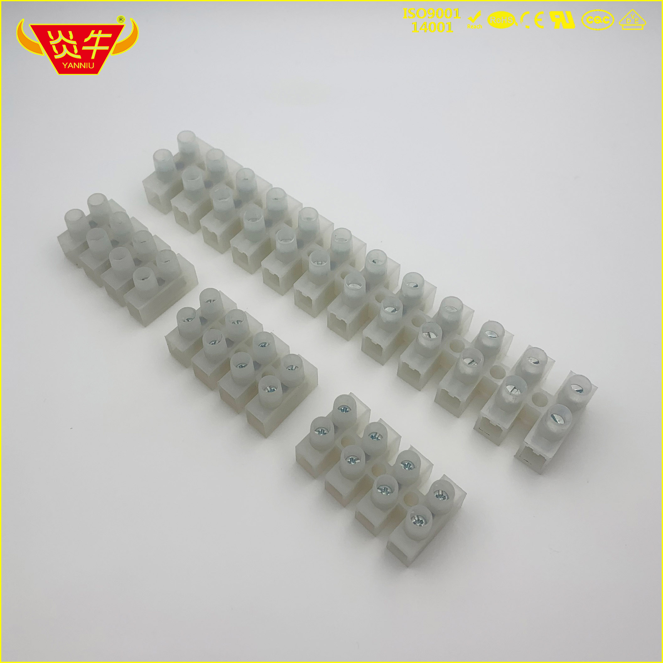 贯通式接线端子KF8HWP/KF10HWP/KF12HWP/KF14HWP 尼龙阻燃