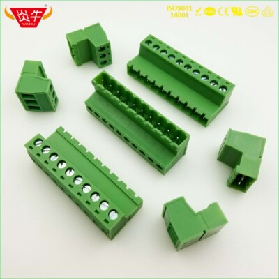 插拔式PCB接线端子 2EDGKR KF2EDGRK 5.0mm IC2.5 ST连接器接插件