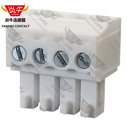 3.5mm炎牛工控DIN电子模块外壳接线端子YN15EDGK/KF2EDGK/MC1.5