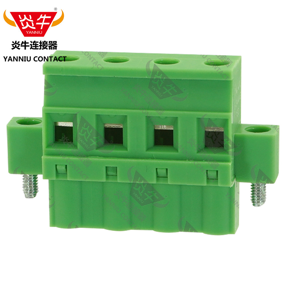 7.62mm炎牛凤凰插拔式接线端子KF2EDGKBM/3ESDPM/GMVSTBW 2,5-STF