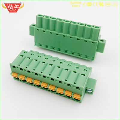 弹簧插拔式PCB接线端子 KF2EDGKDM 5.0mm FKC 2.5 STF 连接器凤凰