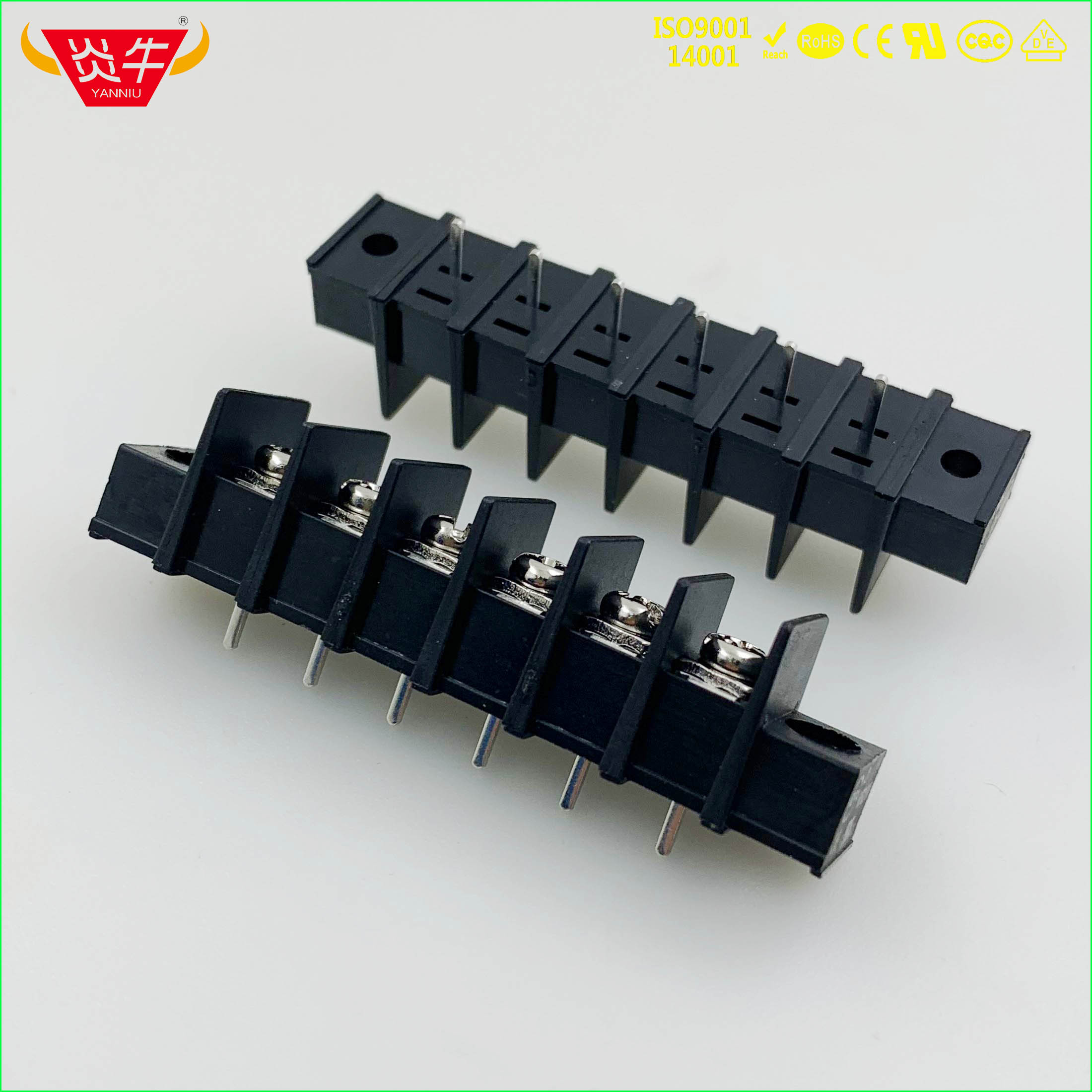 20A栅栏式PCB接线端子 KF25CM 7.62mm DG25C A 高正 连接器接插件