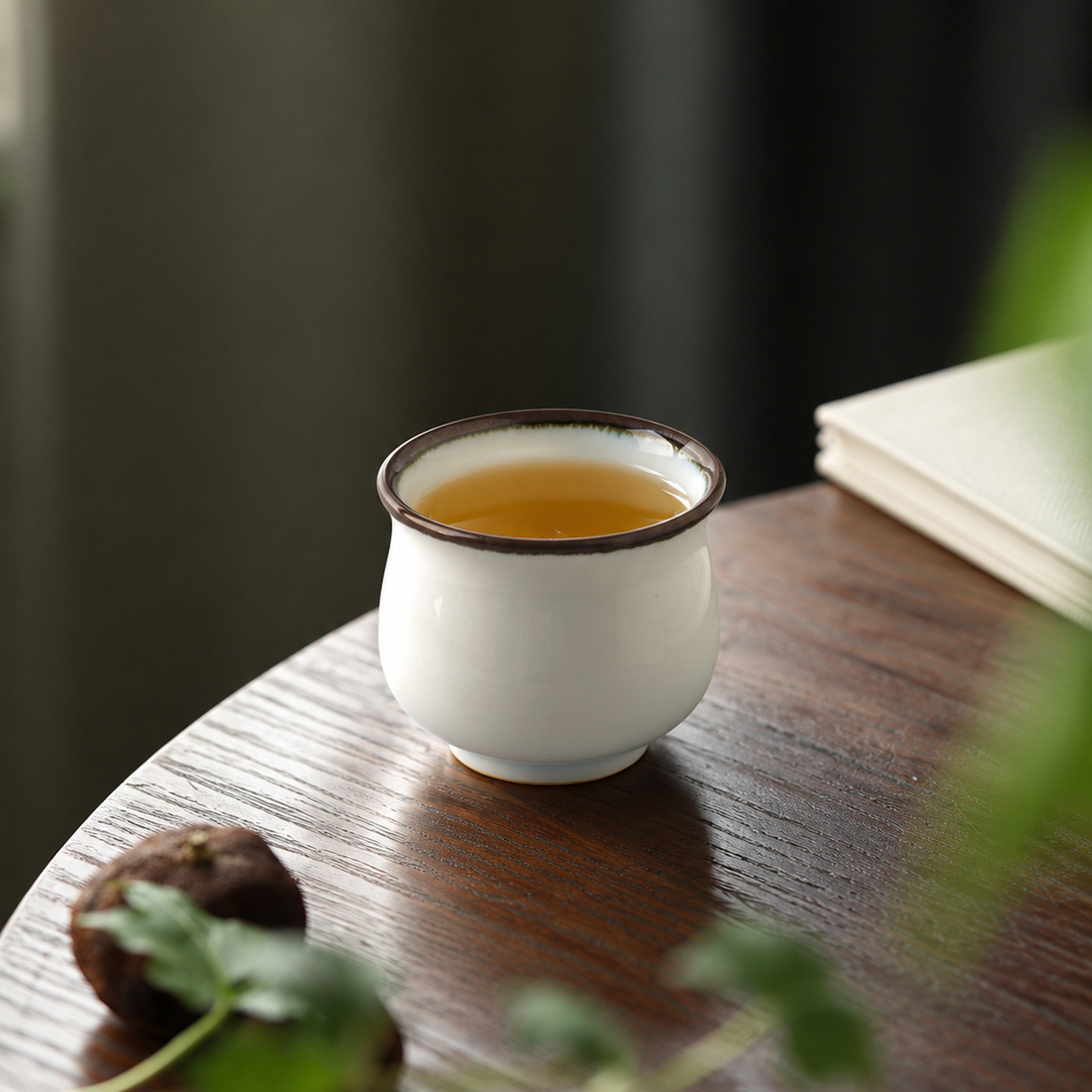 日本进口波佐见有田烧陶悦窑天目茶杯