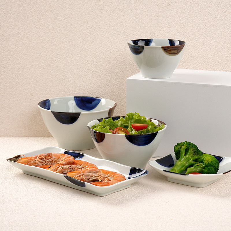 拉面碗日式进口康创窑陶瓷餐具 波佐见烧碗盘 家用米饭碗吃面大碗,餐饮具,碗,淘宝优惠券,粉丝福利购,淘宝优惠卷