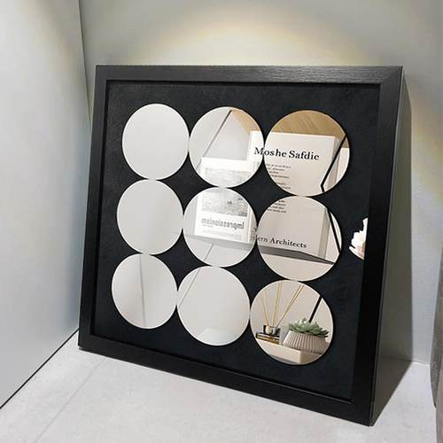 电表箱中古法式复古玄关客厅挂画