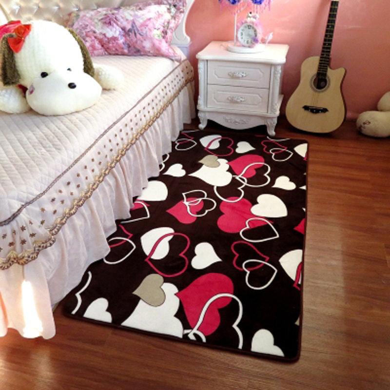 加厚卧室床边毯满铺毯客厅茶几沙发垫隔凉毯凳子垫椅子垫法兰绒,居家布艺,家用脚垫,淘宝优惠券,粉丝福利购,淘宝优惠卷