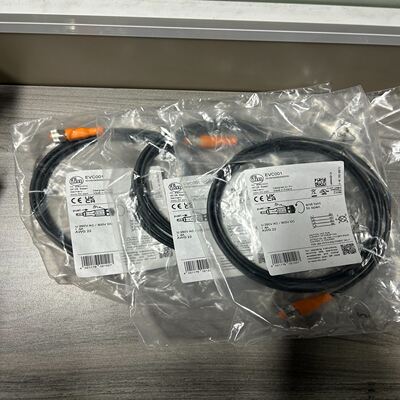 易福门EVC001传感器连接线，M12母头，2米，A