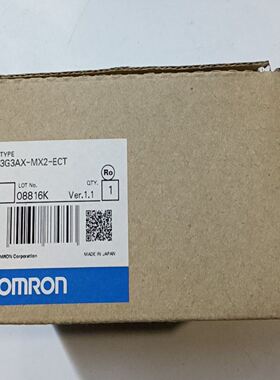 OMRON 3G3AX-MX2-ECT通讯模块，原