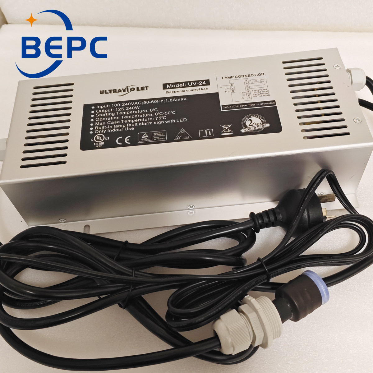 WONDER威德UV-32电子镇流器紫外线杀菌固化电源UV灯管适配器320W