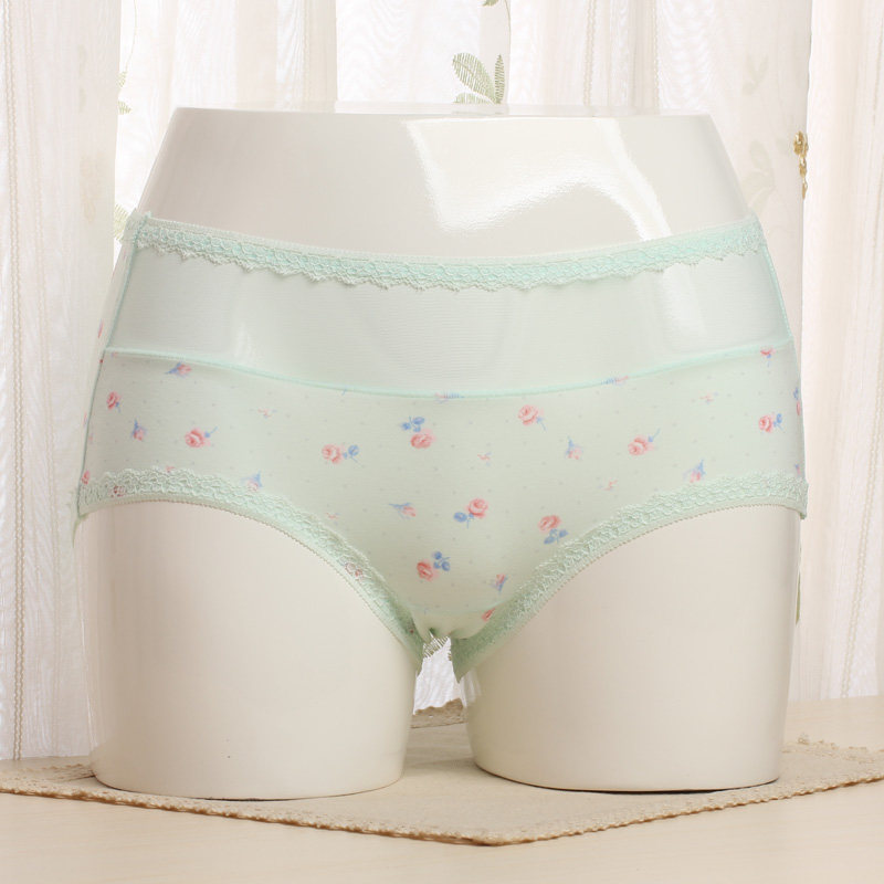 黛丝少女25062性感小碎花学生女士平角内裤