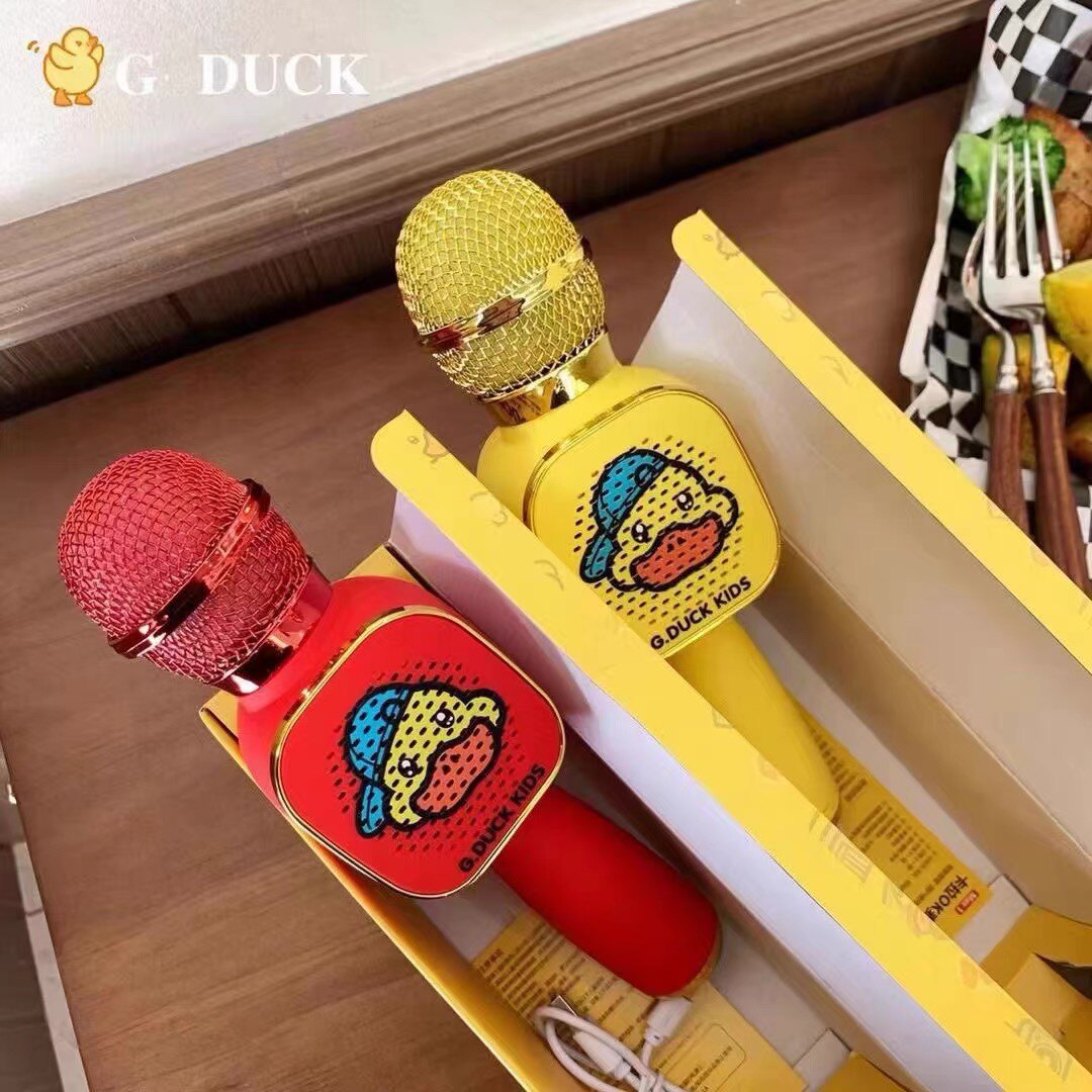 G.duck小黄，鸭儿童话筒音响一体麦克风卡拉ok唱歌机玩具宝宝使用感如何?