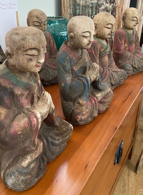 出口手工雕刻木佛仿古禅意佛像