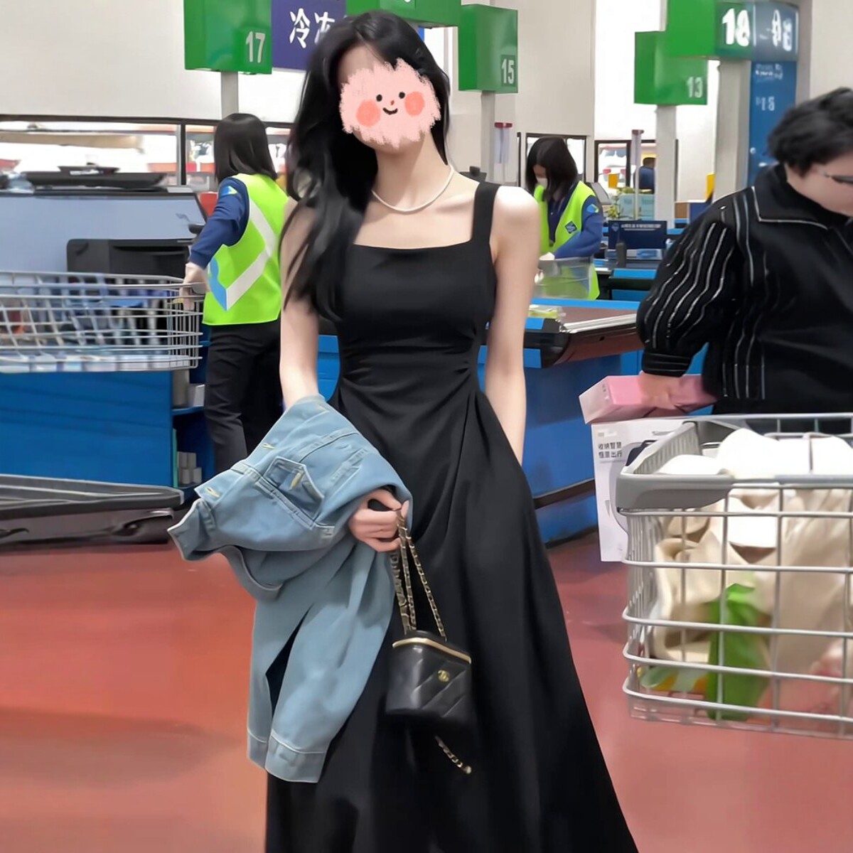 日系吊带连衣裙子女春秋2026新款