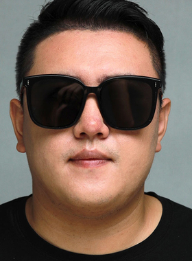 加大加宽超大框太阳镜男加宽方形墨镜女防紫外线大脸显瘦开车眼镜