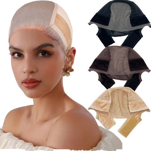 4*5U型天鹅绒蕾丝防滑网帽