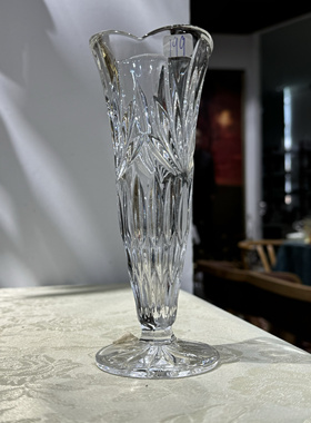 可拍推荐款花边喇叭口小花瓶