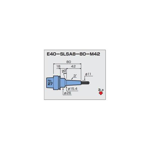 日本MST热装刀柄E40-SLSA