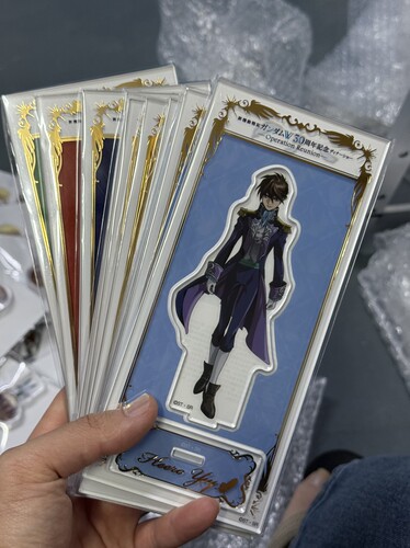 尾款 新机动战记高达W日谷立牌 30周年纪念 摆件 晚餐秀 正版