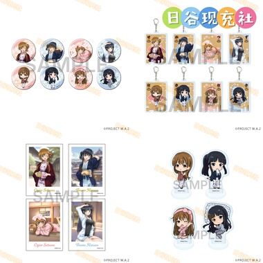 预定 白色相簿2日谷吧唧 POP UP SHOP 相卡 挂件 Q版立牌周边正版