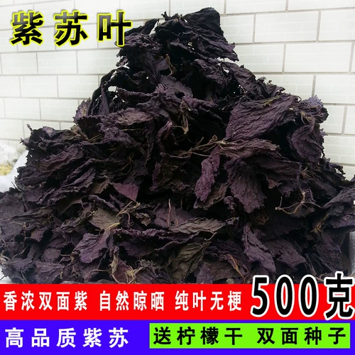 Новые товары с двойным листьем Perilla Leaf Fresh House Hon -Wild Dished Suzye Tea Spice 500 г грамм автономные прямые продажи