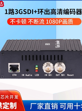 SDI视频直播编码器高清电视转播3GSDI转RTMP推流UDP RTSP传输SRT
